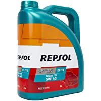 Repsol HMRELI5055405L Aceite DE Motor Elite 50501 TDI 5W40 5 litros- Transparente-Dorado- Talla Única
